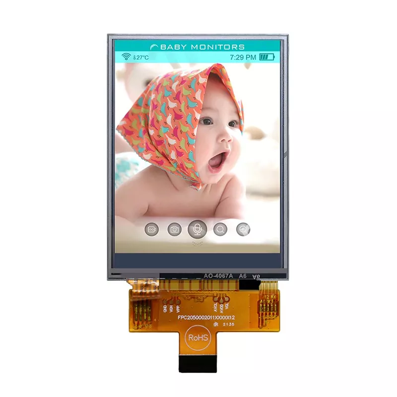 2,8 inci 240 * 320 Modul TFT Suhu