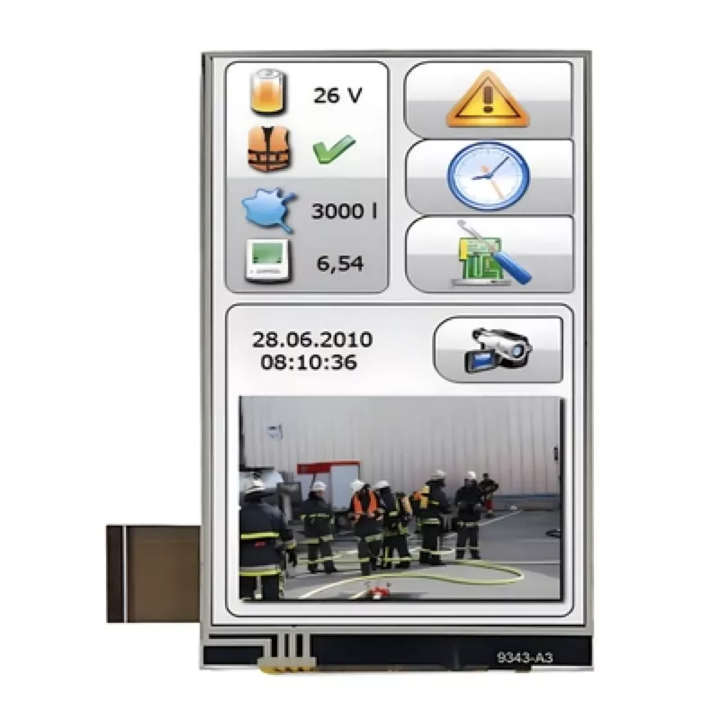 3,97 '' 480x800 Modul Tutul Tutul Tutul IPS TFT