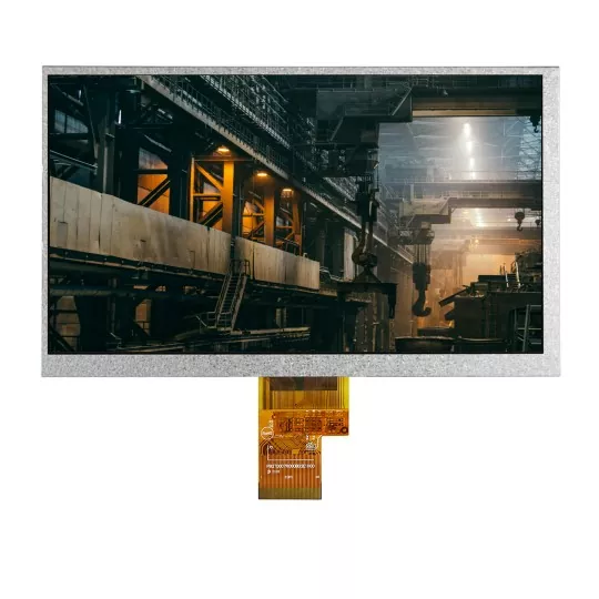 7 inci 1024 × 600 biasane modul LCD putih putih